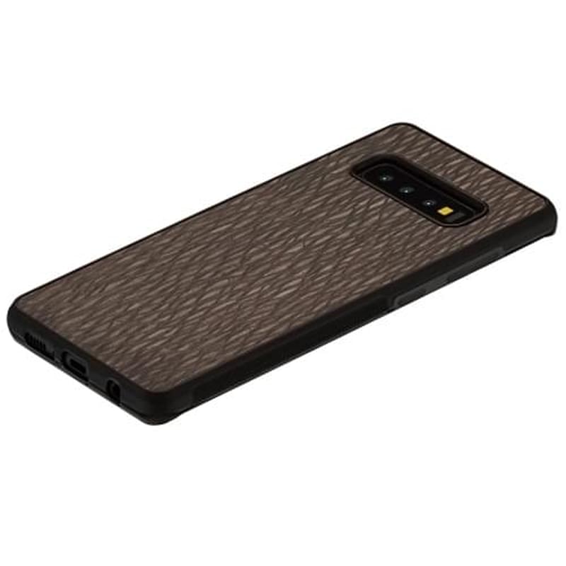 Чехол для Samsung Galaxy S10+/G975, Man&Wood, Поликарбонат+Дерево, Carbalho (M6321B) - фото #1, Technodom.kz