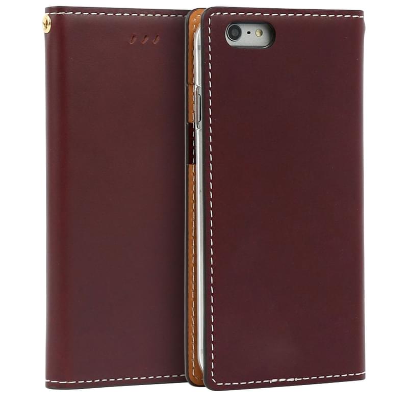 Чехол для iPhone 6S/6 Designskin, Wetherby Basic Ver.2, Кожа, Dark Brown (IP6WBBS5302) - фото #0, Technodom.kz