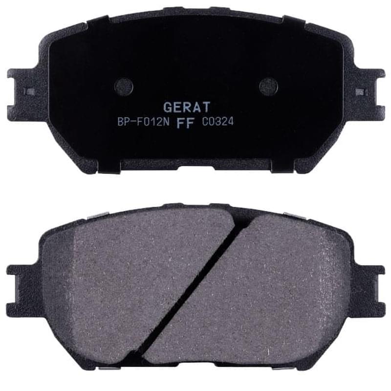 Тормозные колодки GERAT BP-F012N (Toyota Crown Majesta UZS186, 04-09, 4.3i V8) - фото #0, Technodom.kz