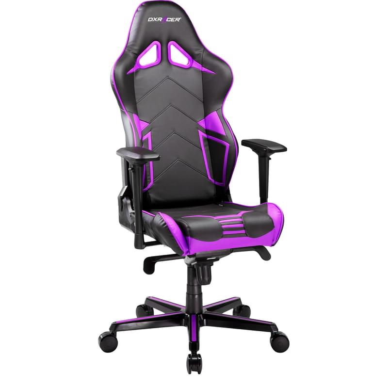 Игровое компьютерное кресло DXRacer Racing Pro, Black/Violet (OH/RV131/NV) - фото #2, Technodom.kz