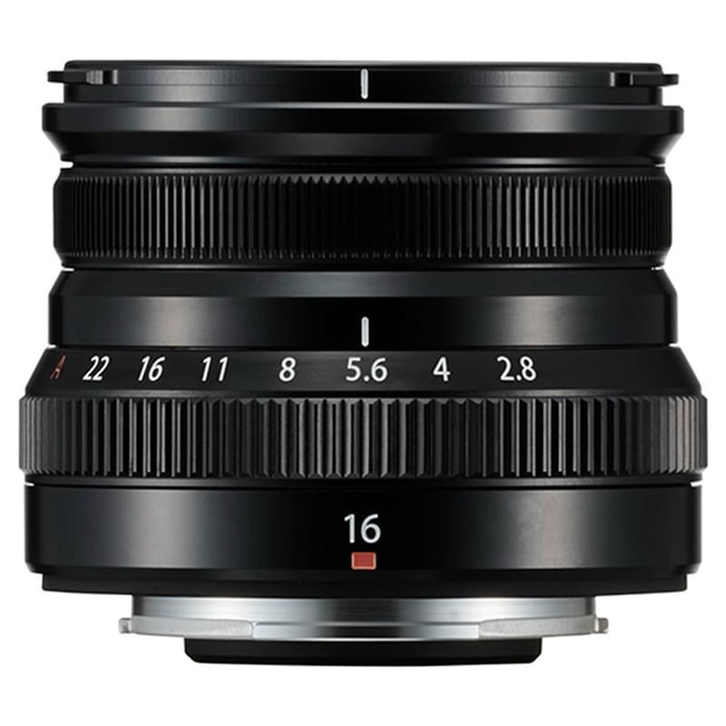 Объектив FUJIFILM FUJINON XF 16 mm f/2.8 R WR Black - фото #1, Technodom.kz