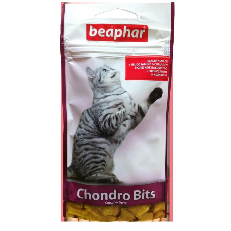 Витаминное лакомство для суставов кошек Beaphar Chondro Bits - фото #0, Technodom.kz
