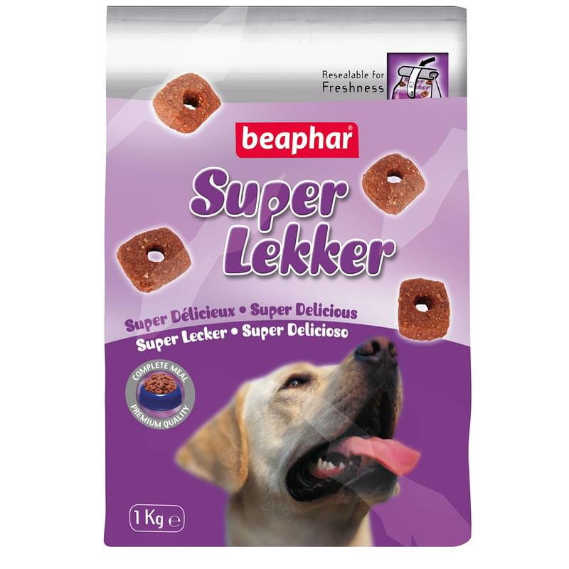 Лакомство Beaphar  Super Lekker для собак 1 кг - фото #0, Technodom.kz Лакомство Beaphar  Super Lekker для собак 1 кг - фото #0, Technodom.kz