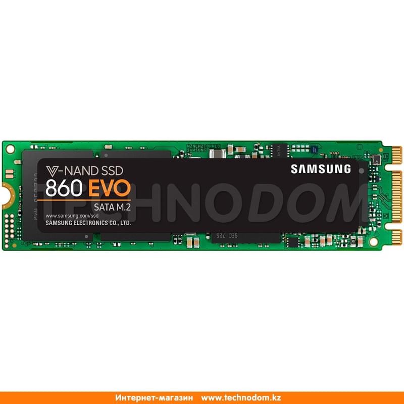 Внутренний SSD M.2 2280 500GB Samsung 860 EVO SATA-III 3D TLC (MZ-N6E500BW) - фото #0, Technodom.kz