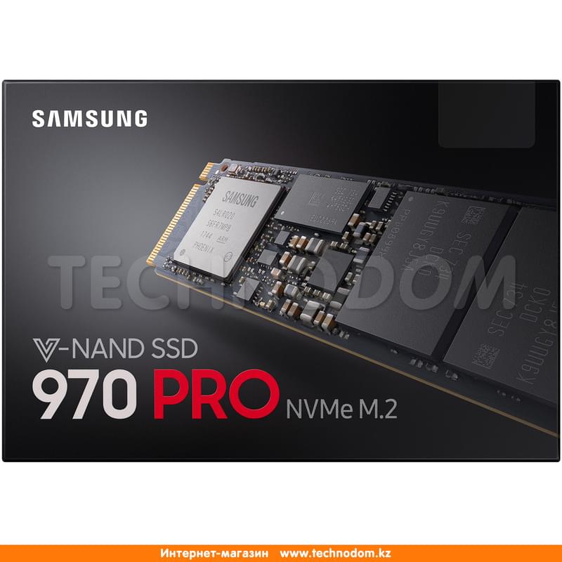 Внутренний SSD M.2 2280 1TB Samsung 970 PRO PCIe 3.0 x4 3D MLC (MZ-V7P1T0BW) - фото #4, Technodom.kz