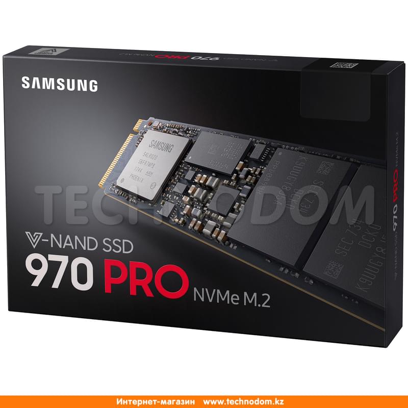 Ішкі SSD M.2 2280 1TB Samsung 970 PRO PCIe 3.0 x4 3D MLC (MZ-V7P1T0BW) - фото #6, Technodom.kz