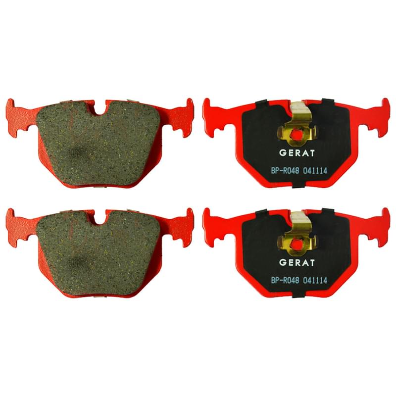 Тормозные колодки GERAT BP-R048 (BMW 5 E34 M5, 92-97, 3.8 L6) - фото #0, Technodom.kz