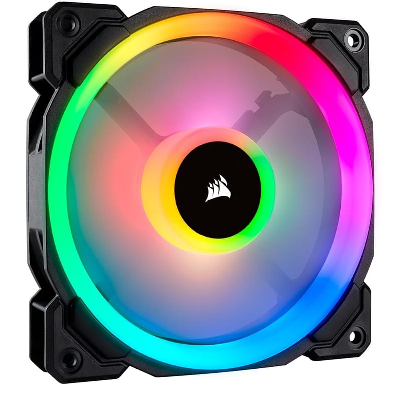 Кулер для кейса Corsair LL Series LL140 RGB Dual Light Loop (CO-9050073-WW) - фото #2, Technodom.kz Кулер для кейса Corsair LL Series LL140 RGB Dual Light Loop (CO-9050073-WW) - фото #2, Technodom.kz