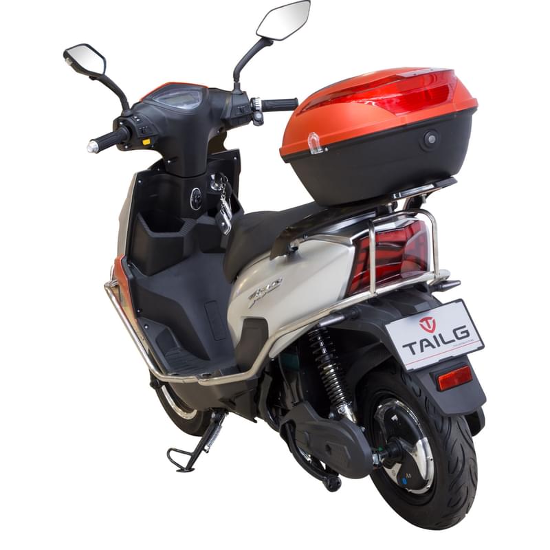 Электроскутер TAILG, 800W, 60V/20Ah, 207*71*116 см, Silver/Red (TDR5082Z) - фото #3, Technodom.kz
