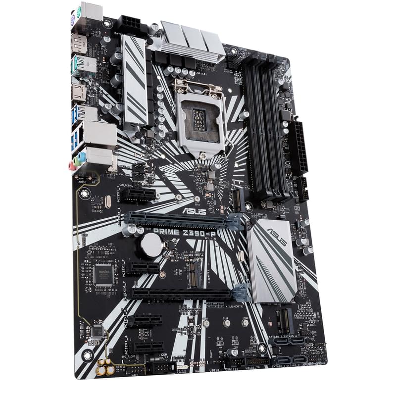 Материнская плата Asus PRIME Z390-P LGA1151 4DDR4 PCI-E 2x16 4x1 (HDMI+DP) ATX - фото #2, Technodom.kz