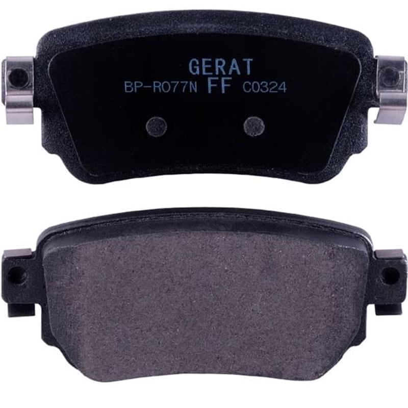 Тормозные колодки GERAT BP-R077N (Nissan X-Trail T32, 14-н.в, 1.6i-2.5i) - фото #0, Technodom.kz