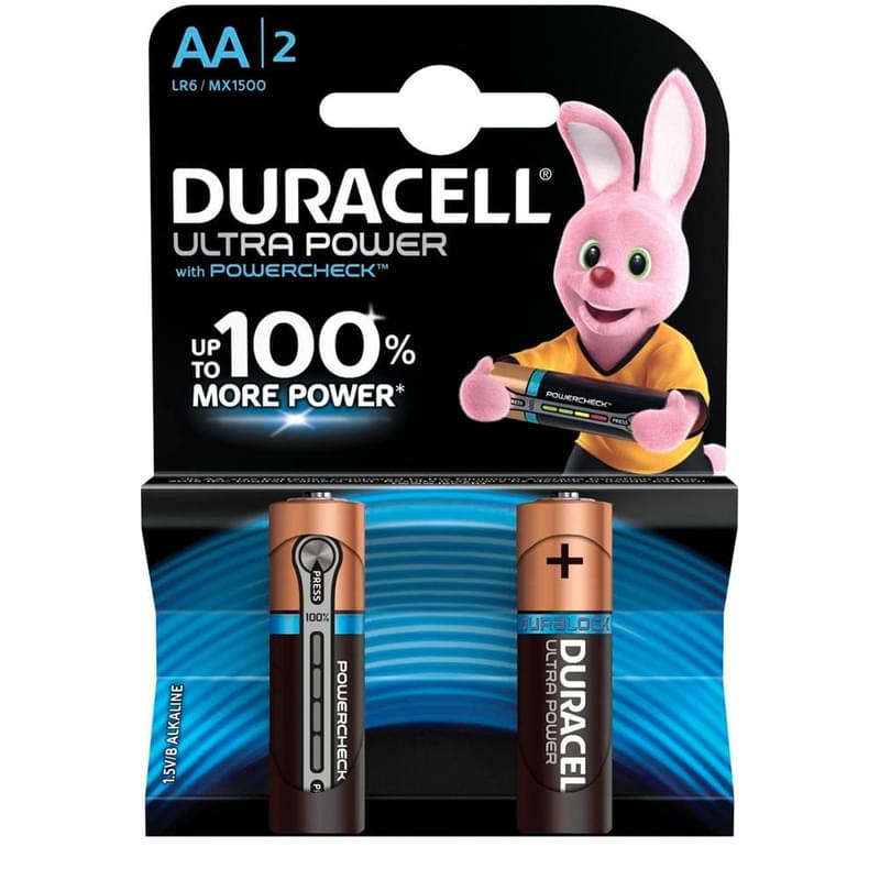 Батарейка AA 2шт Duracell Ultra (5004803) - фото #0, Technodom.kz