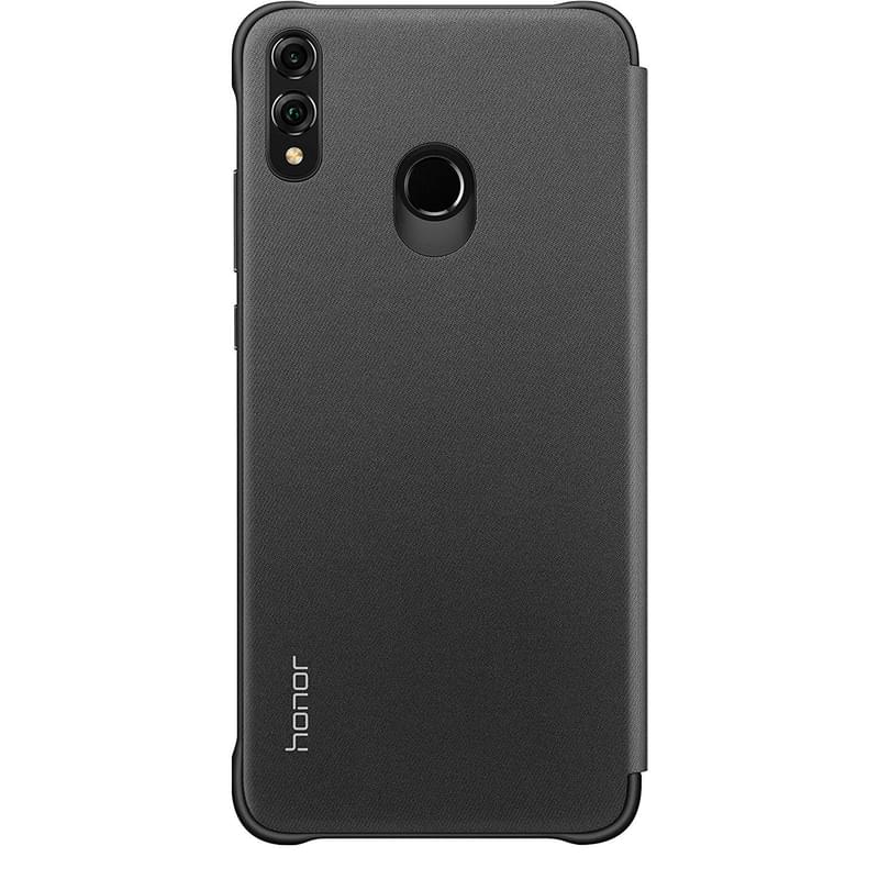 Чехол для Honor 8X, Flip Protective Cover, Midnight Black (51992769) - фото #1, Technodom.kz