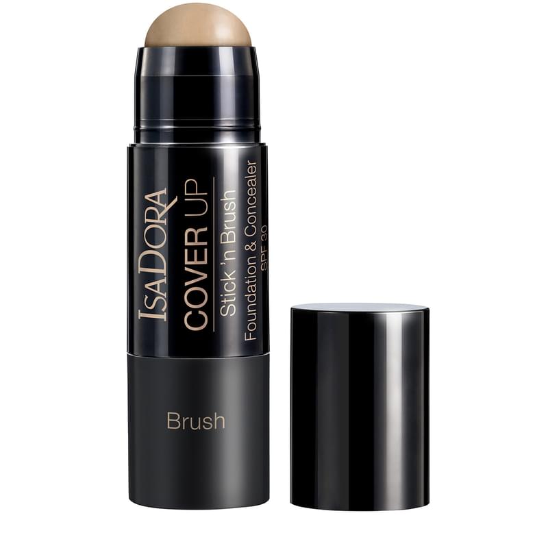 Крем-пудра для лица Cover Up Stick 'N Brush Spf 30 #05sand beige Isadora - фото #0, Technodom.kz