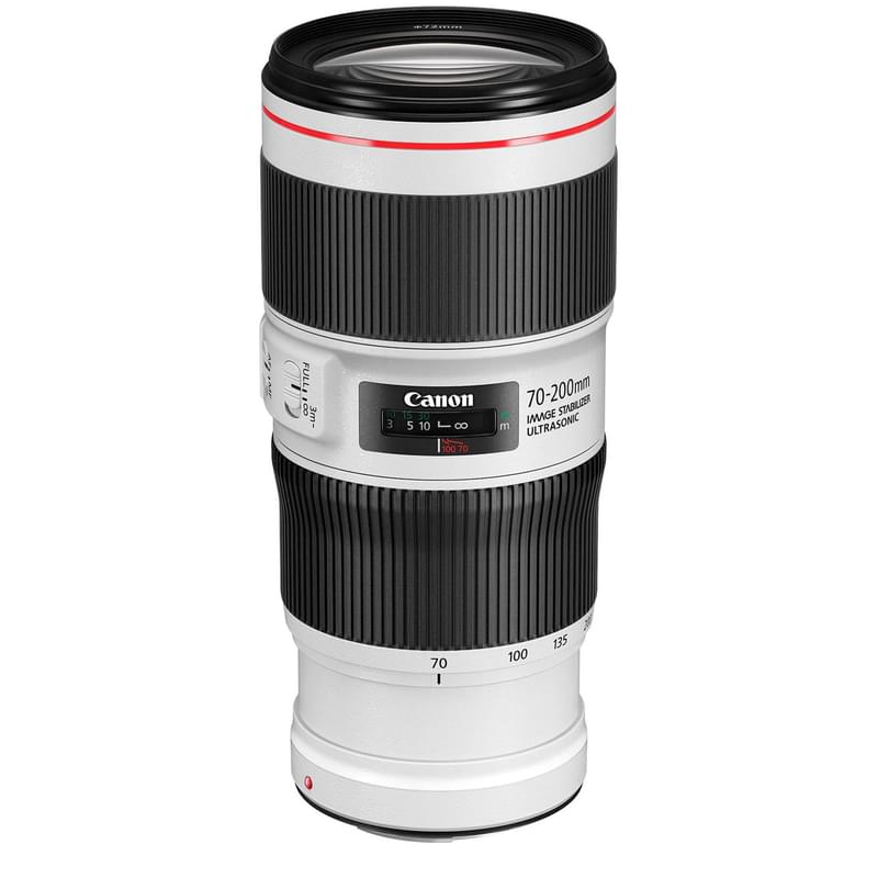 Объектив Canon EF 70-200 mm f/4.0L IS II USM - фото #0, Technodom.kz