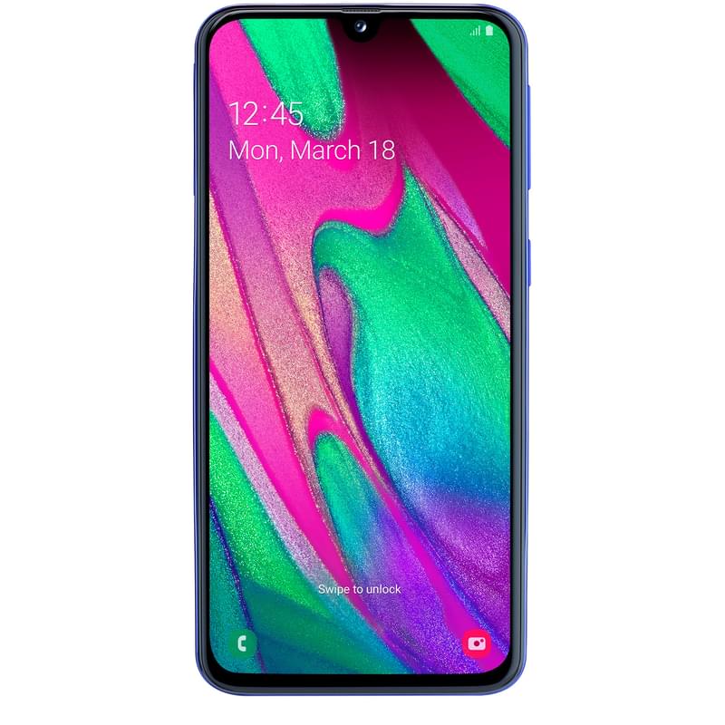 Смартфон Samsung Galaxy A40 4/64GB Blue - фото #1, Technodom.kz