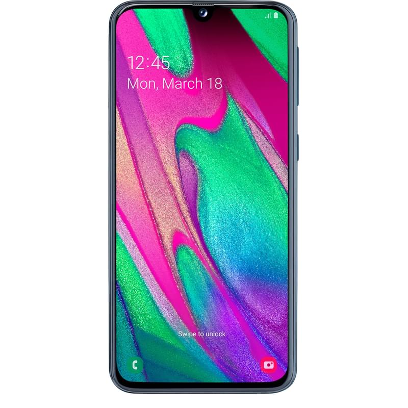 Смартфон Samsung Galaxy A40 64GB Black - фото #1, Technodom.kz