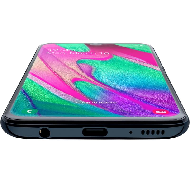 Смартфон Samsung Galaxy A40 4/64GB Black - фото #7, Technodom.kz