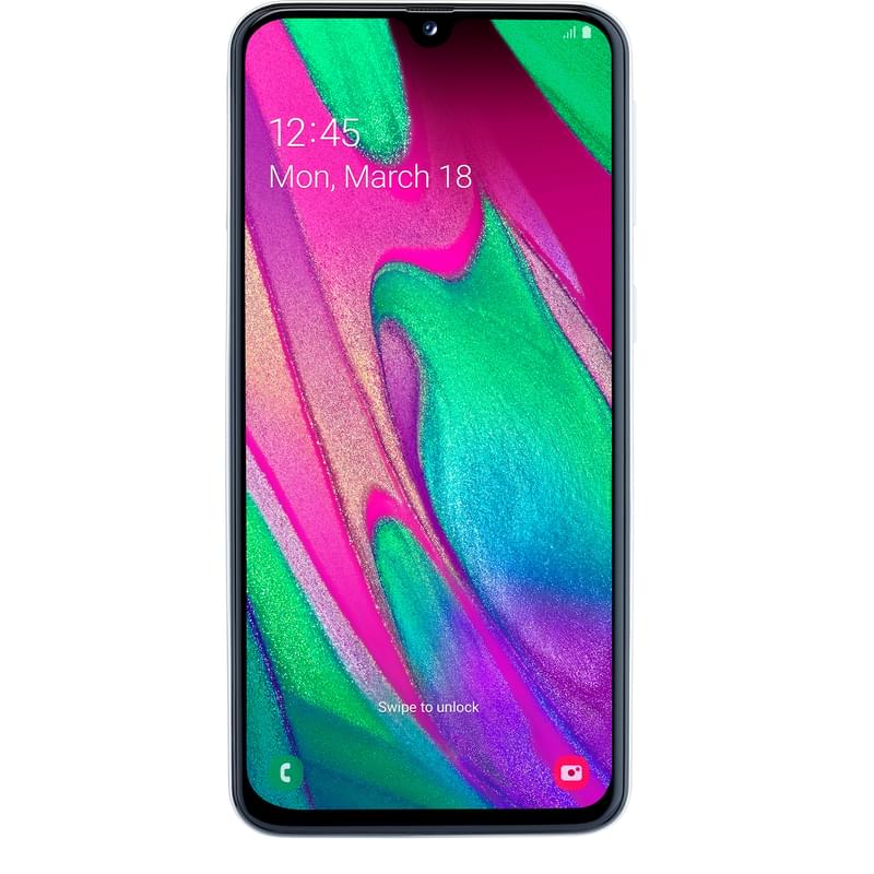 Смартфон Samsung Galaxy A40 64GB White - фото #1, Technodom.kz Смартфон Samsung Galaxy A40 64GB White - фото #1, Technodom.kz