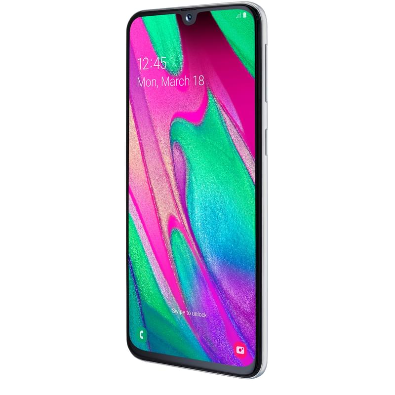 Смартфон Samsung Galaxy A40 64GB White - фото #2, Technodom.kz Смартфон Samsung Galaxy A40 64GB White - фото #2, Technodom.kz