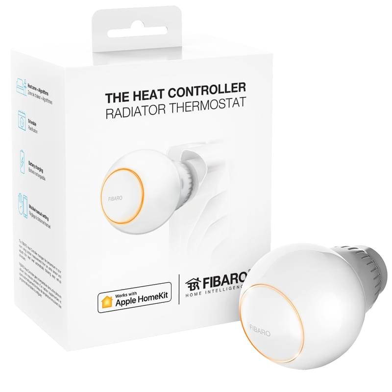 Fibaro Radiator Thermostat Head радиаторный термостат Apple Homekit - фото #0, Technodom.kz