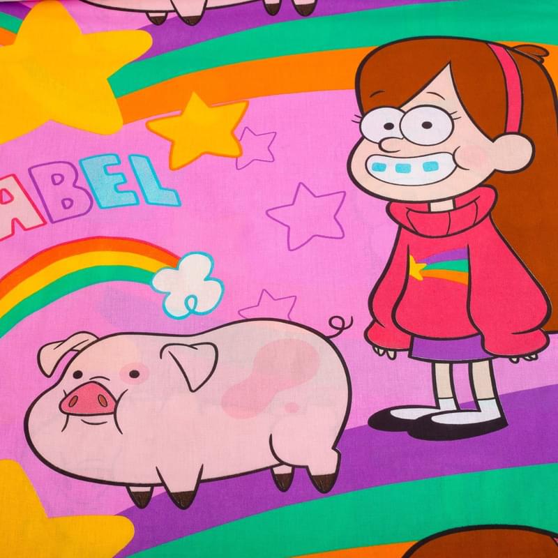 Комплект постельного белья 1,5 хлопок "Гравити Фолз" (50*70) Мэйбл и Пухля - фото #2, Technodom.kz Комплект постельного белья 1,5 хлопок "Гравити Фолз" (50*70) Мэйбл и Пухля - фото #2, Technodom.kz