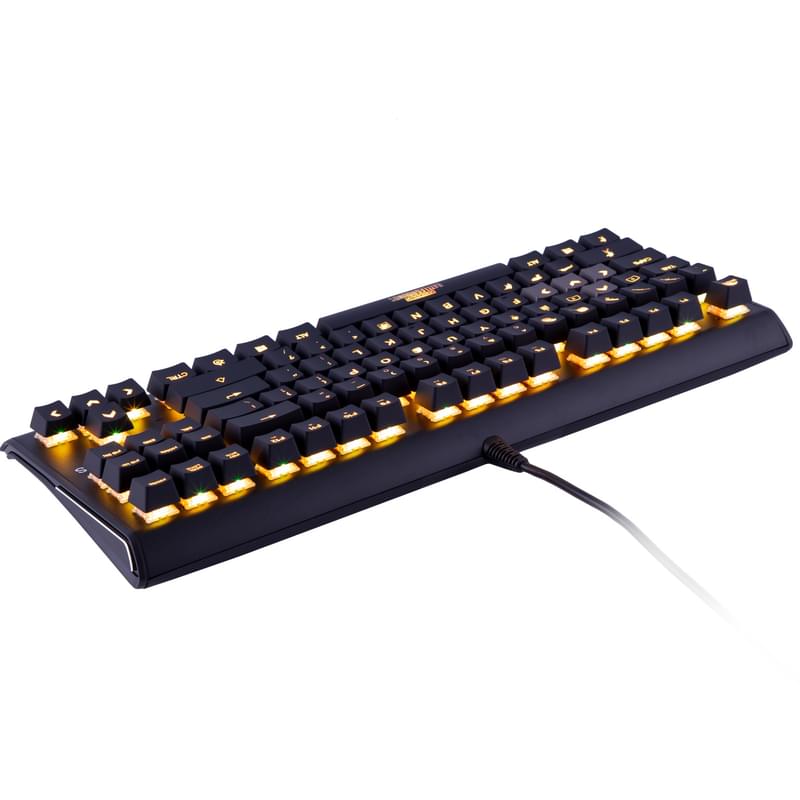 Клавиатура игровая проводная USB SteelSeries Apex M750 TKL RGB, PUBG Edition, MX Red - фото #3, Technodom.kz