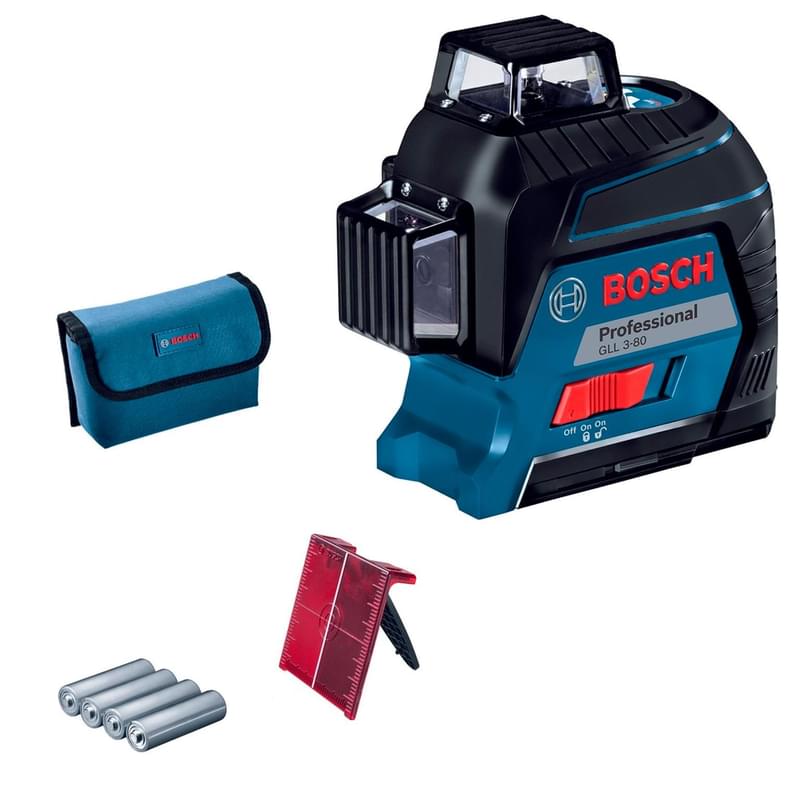 Нивелир Bosch GLL 3-80 (AA) + кейс (0601063S00) - фото #1, Technodom.kz