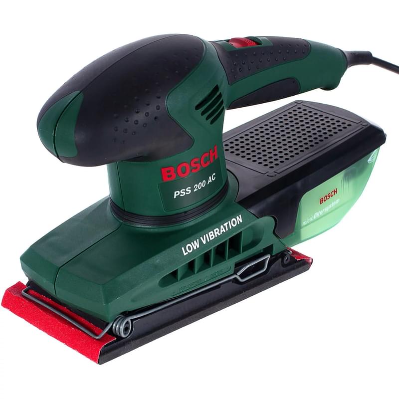 Bosch дірілді тегістеу машинасы PSS 200 AC (0603340120) - фото #0, Technodom.kz