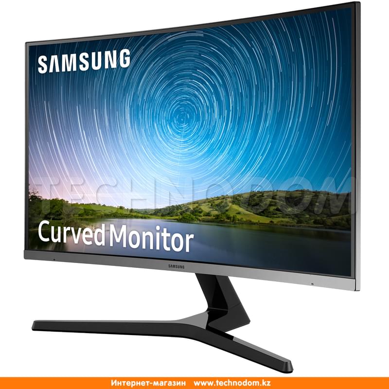 Монитор 27" Samsung LC27R500FHIXCI 1920x1080 16:9 VA 60ГЦ (HDMI+VGA) Curved Black - фото #1, Technodom.kz