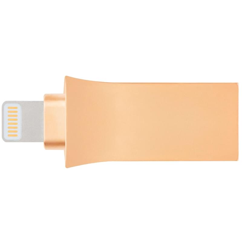 USB Флешка 64GB Transcend JetDrive Go 500 Type-A/Lightning 3.1 Gen 1 (3.0) Gold (TS64GJDG500G) - фото #1, Technodom.kz