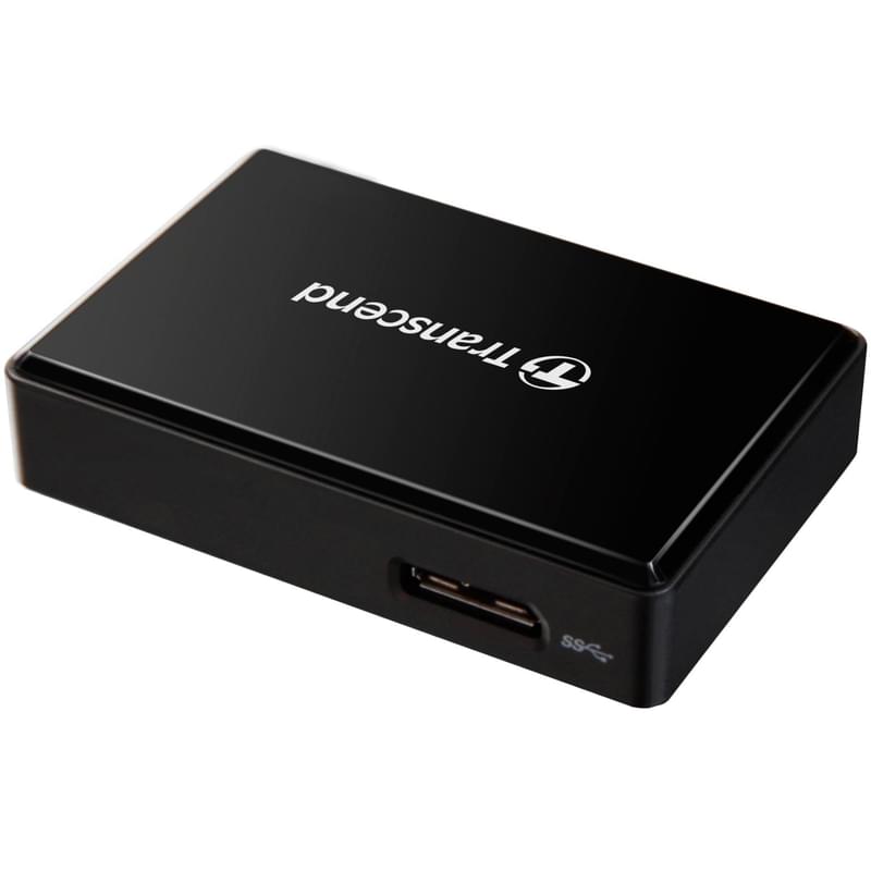 Картридер Transcend All-in-One USB 3.1 Black (TS-RDF8K2) - фото #1, Technodom.kz