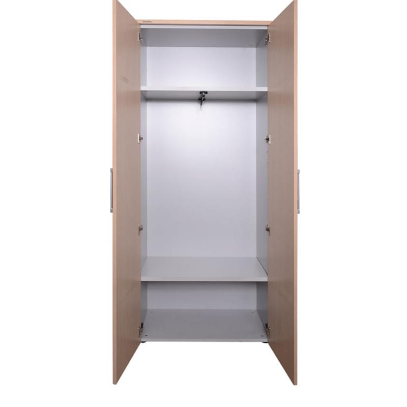 Шкаф для одежды, ЛДСП, дуб светлый серый, 80*44*195 - фото #2, Technodom.kz Шкаф для одежды, ЛДСП, дуб светлый серый, 80*44*195 - фото #2, Technodom.kz