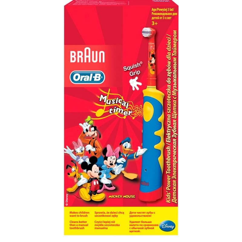 Зубная щетка Oral-B D-10 Mickey Box Power - фото #1, Technodom.kz