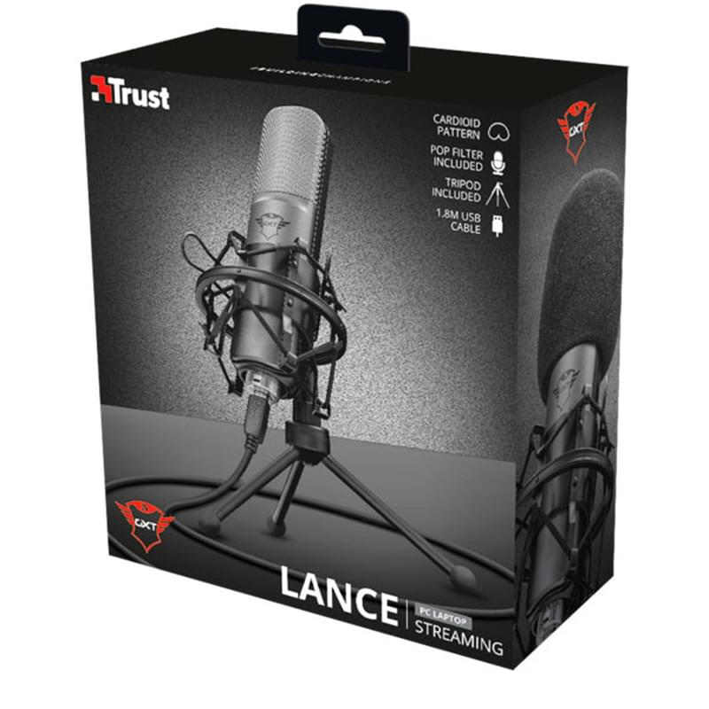 Микрофон игровой Trust GXT 242 Lance Streaming - фото #3, Technodom.kz
