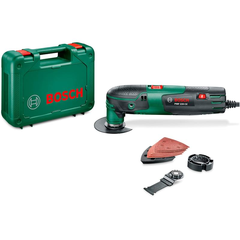 Аккумуляторный универсальный многофункциональный инструмент Bosch PMF 220 CE
 (0603102020) - фото #5, Technodom.kz
