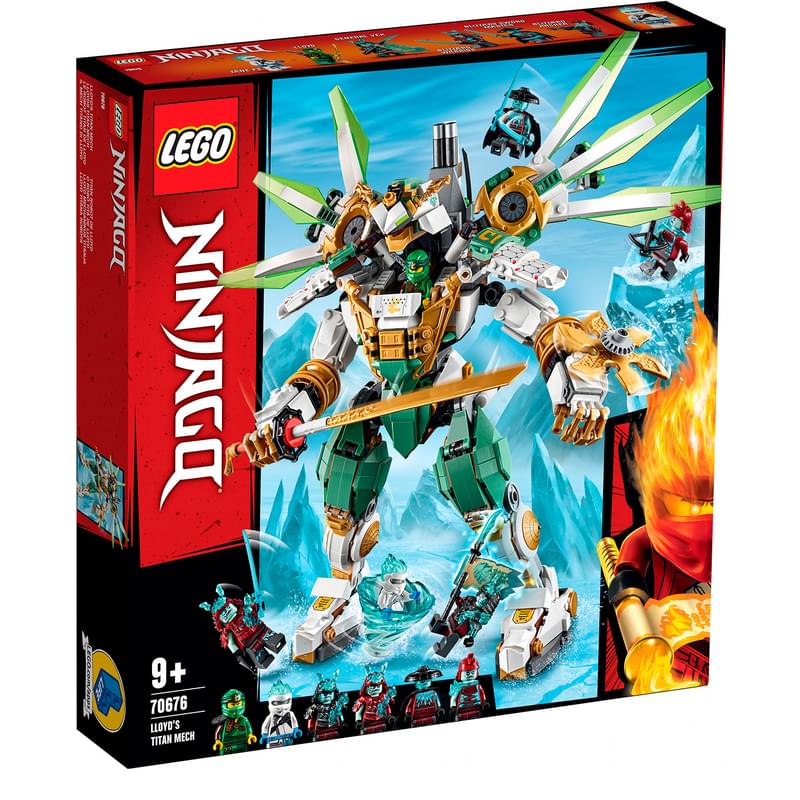Конструктор Lego Ninjago Механический Титан Ллойда 70676 - фото #0, Technodom.kz
