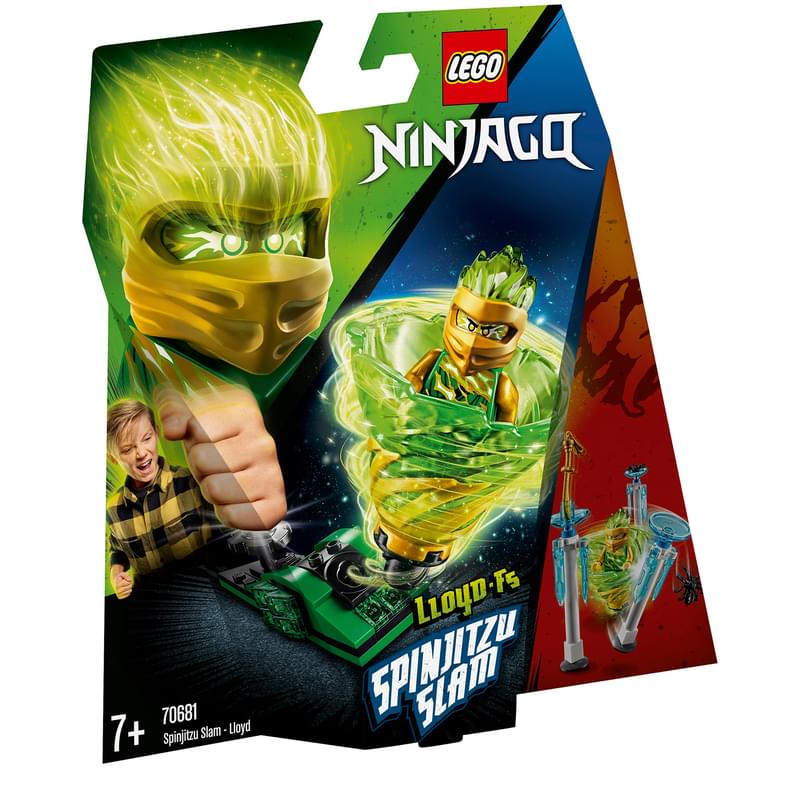 Конструктор Lego Ninjago Бой мастеров кружитцу — Ллойд 70681 - фото #0, Technodom.kz