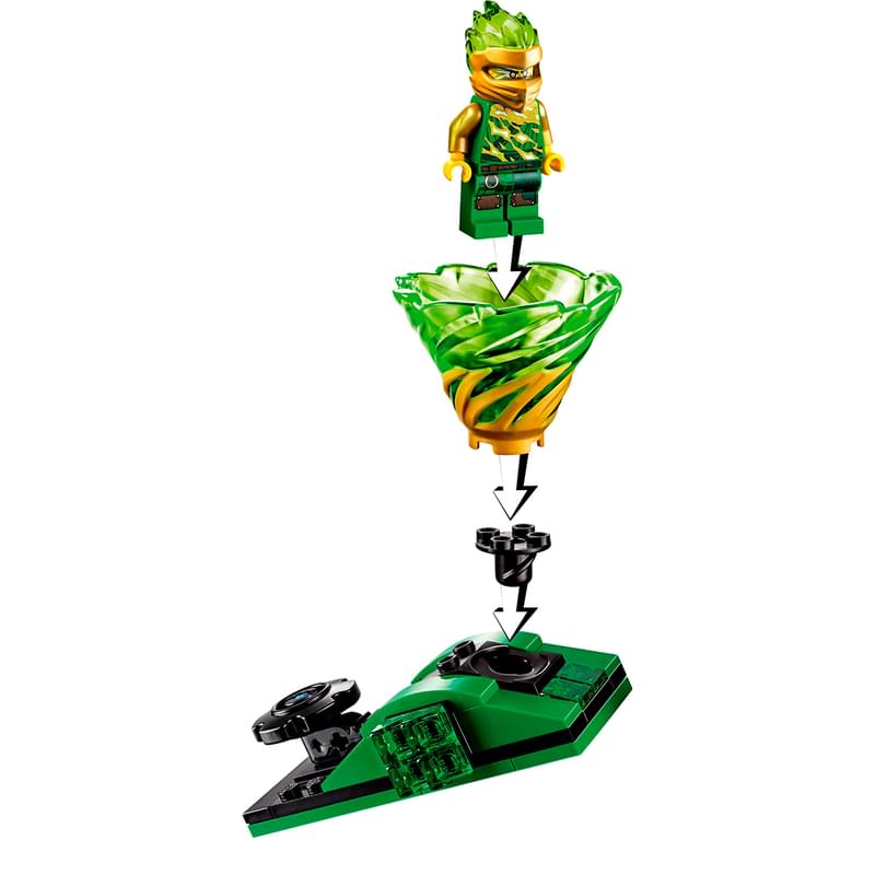 Конструктор Lego Ninjago Бой мастеров кружитцу — Ллойд 70681 - фото #3, Technodom.kz