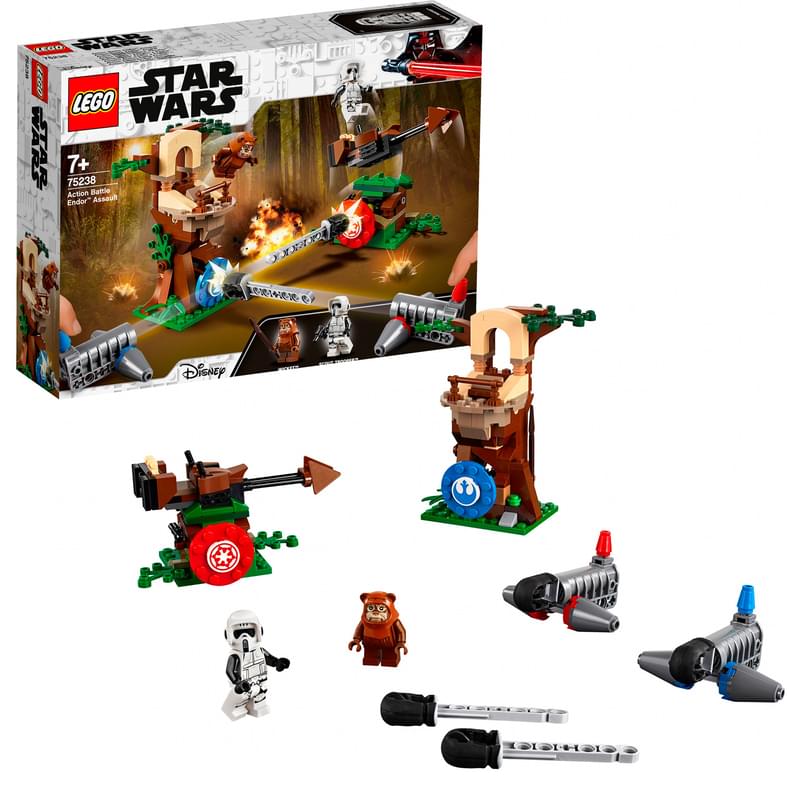 Конструктор Lego Star Wars Нападение на планету Эндор™ 75238 - фото #2, Technodom.kz Конструктор Lego Star Wars Нападение на планету Эндор™ 75238 - фото #2, Technodom.kz
