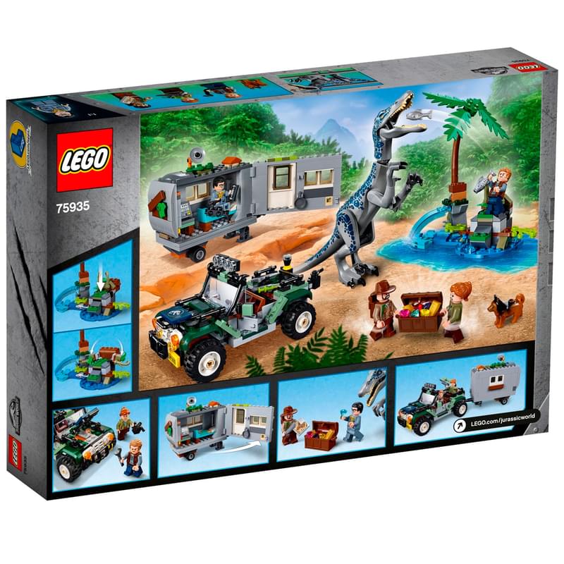 Конструктор Lego Jurassic World Поединок с бариониксом: охота за сокровищами™ 75935 - фото #0, Technodom.kz