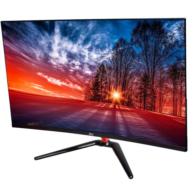 Монитор 32 Qmax Vision 32C700H 1920x1080 16:9 IPS 60ГЦ (HDMI+VGA) Curved Black - фото #2, Technodom.kz