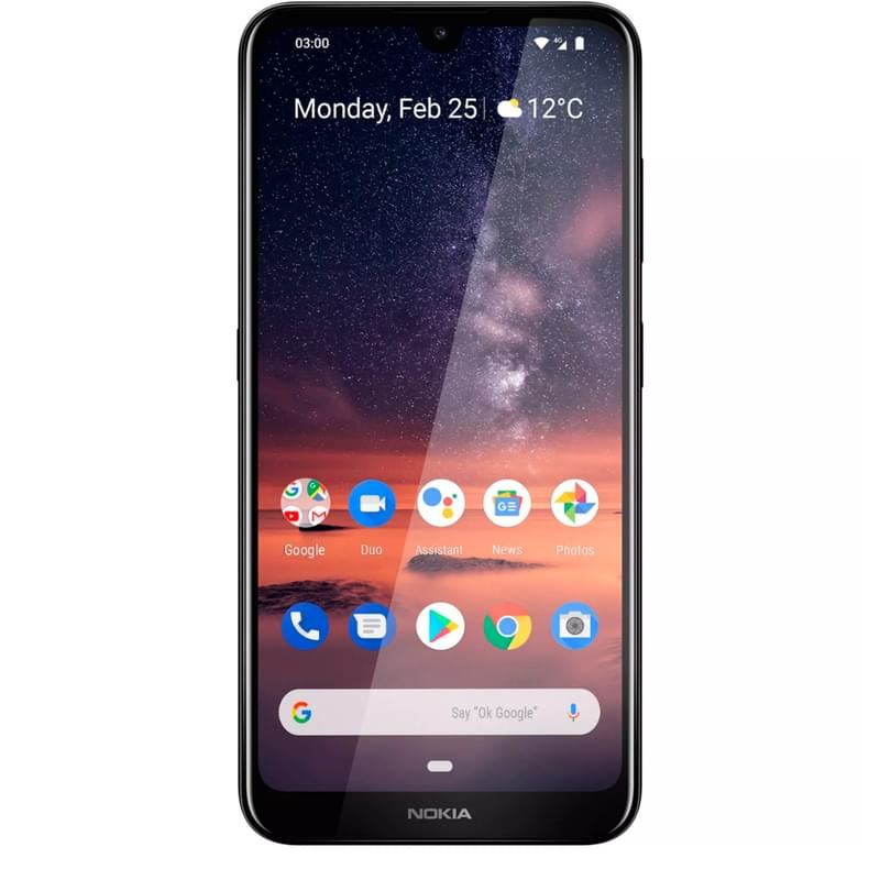 Смартфон Nokia 3.2 2/16GB Black - фото #1, Technodom.kz