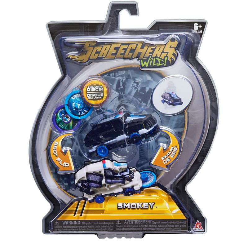 Дикие Скричеры 34829 Машинка-трансформер Смоки л2 Screechers Wild - фото #1, Technodom.kz Дикие Скричеры 34829 Машинка-трансформер Смоки л2 Screechers Wild - фото #1, Technodom.kz