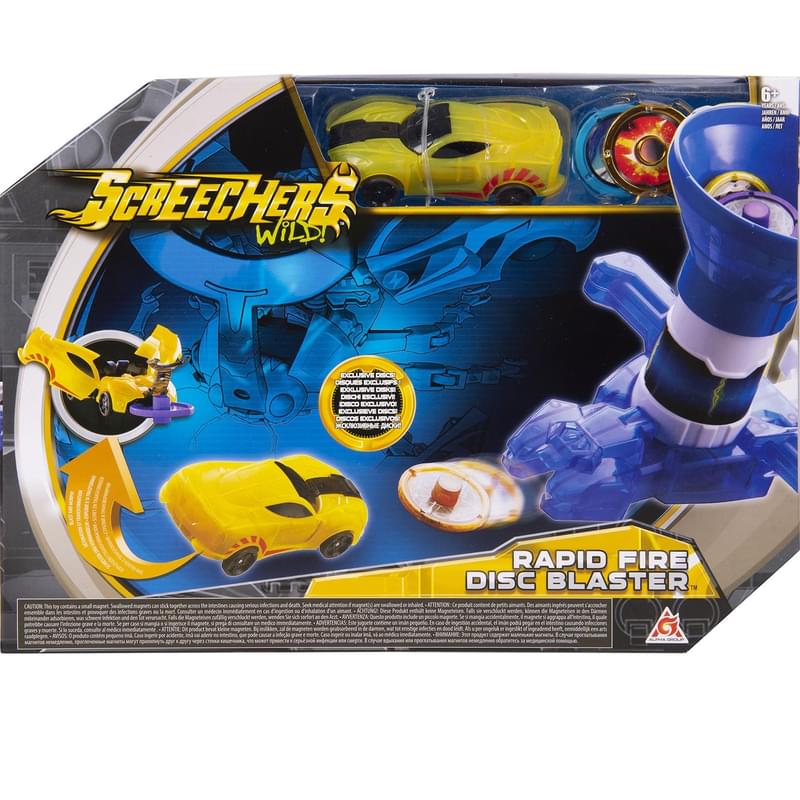 Дикие Скричеры 35898 Игровой набор "Быстрый огонь", Бластер для диско - фото #0, Technodom.kz Дикие Скричеры 35898 Игровой набор "Быстрый огонь", Бластер для диско - фото #0, Technodom.kz