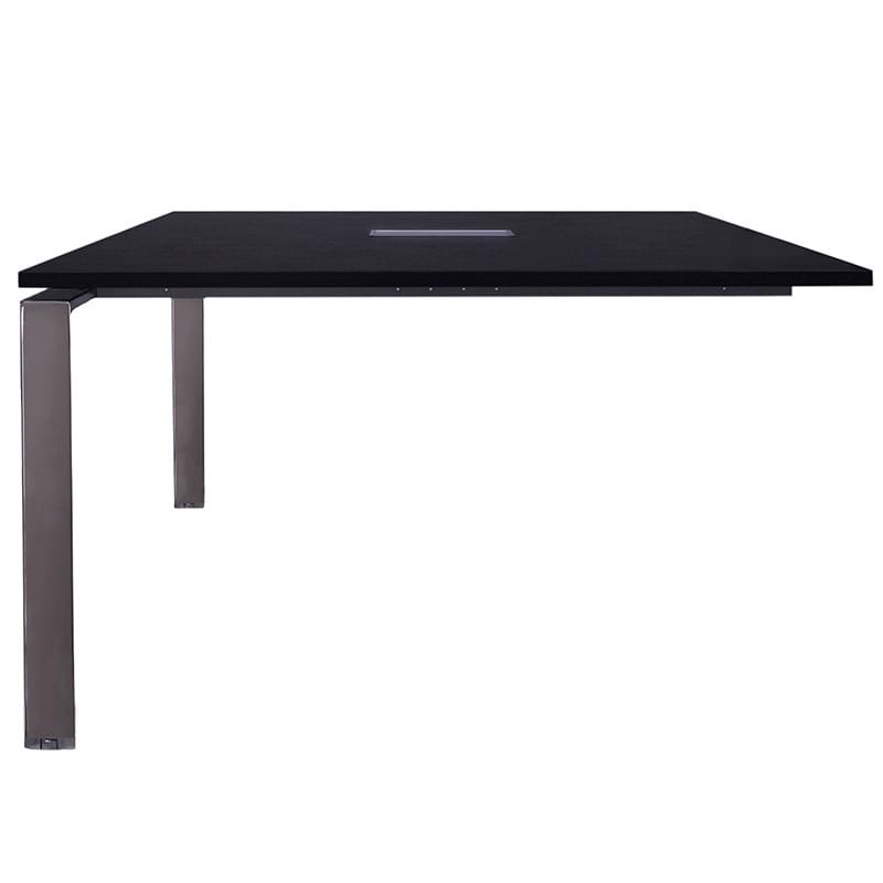 Приставка для конференц стола, ЛДСП, дуб Толедо, МХ1695, 120*12*74 - фото #0, Technodom.kz