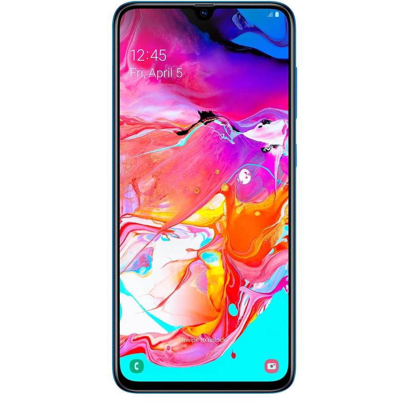 Смартфон Samsung Galaxy A70 128GB Blue - фото #1, Technodom.kz