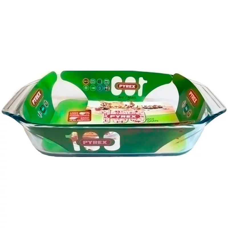 Блюдо прямоугольное 39*25 см 4 л Pyrex 409В000/6146/6 - фото #0, Technodom.kz