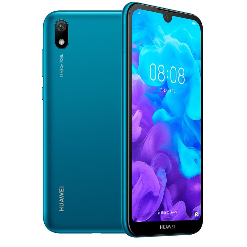 Смартфон HUAWEI Y5 2019 2/32GB Blue - фото #0, Technodom.kz