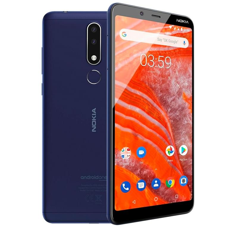 Смартфон Nokia 3.1 Plus 32GB Blue - фото #0, Technodom.kz